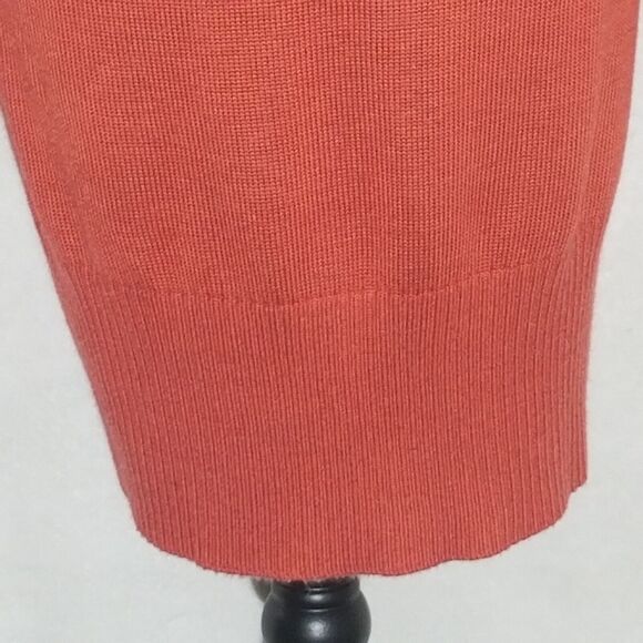 Tipsy Elves XL Sweater Dress Red Fair Isle Deep V-Neck Long Sleeve Soft Holiday - Picture 2 of 9